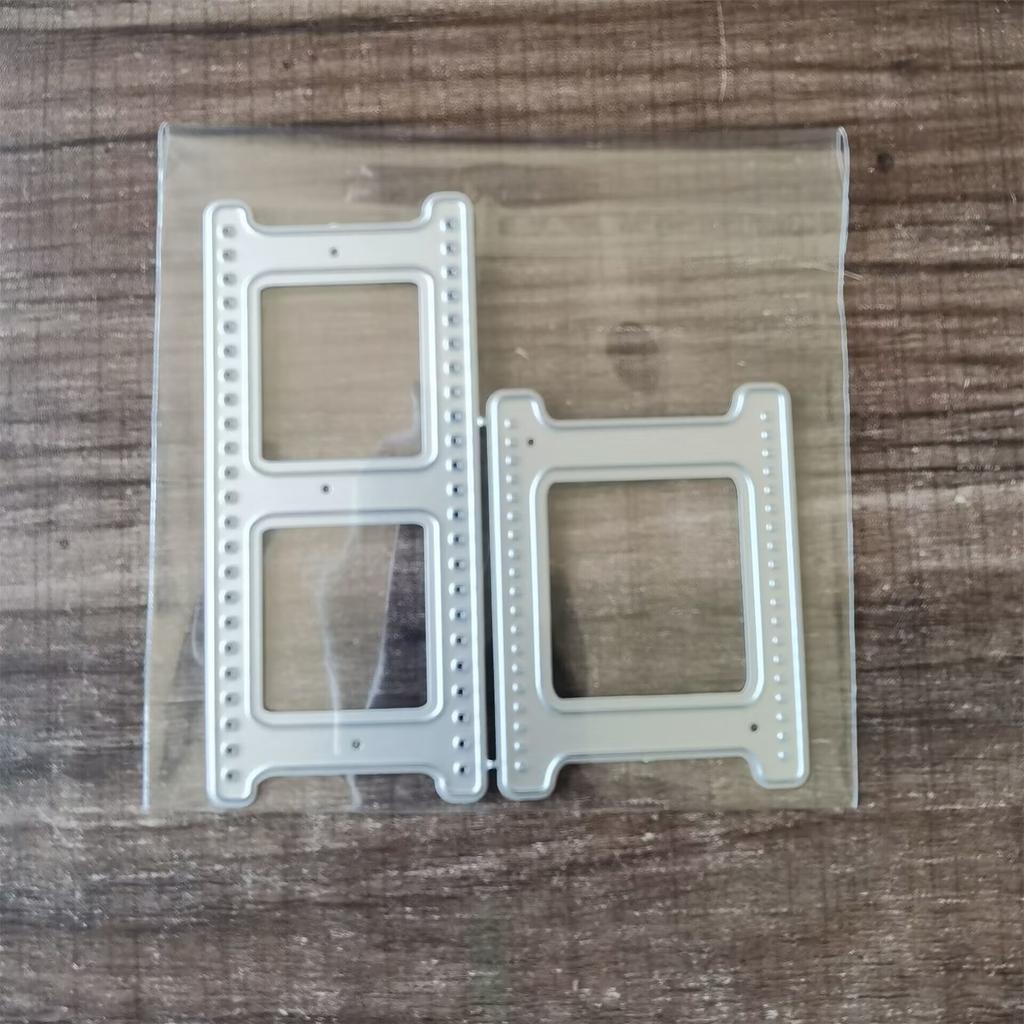 Rahmen Metall-Stanzformen Schablonen für DIY Scrapbooking Dekoratives Prägepapierkarten-Schablone Dekoratives Stanzteil