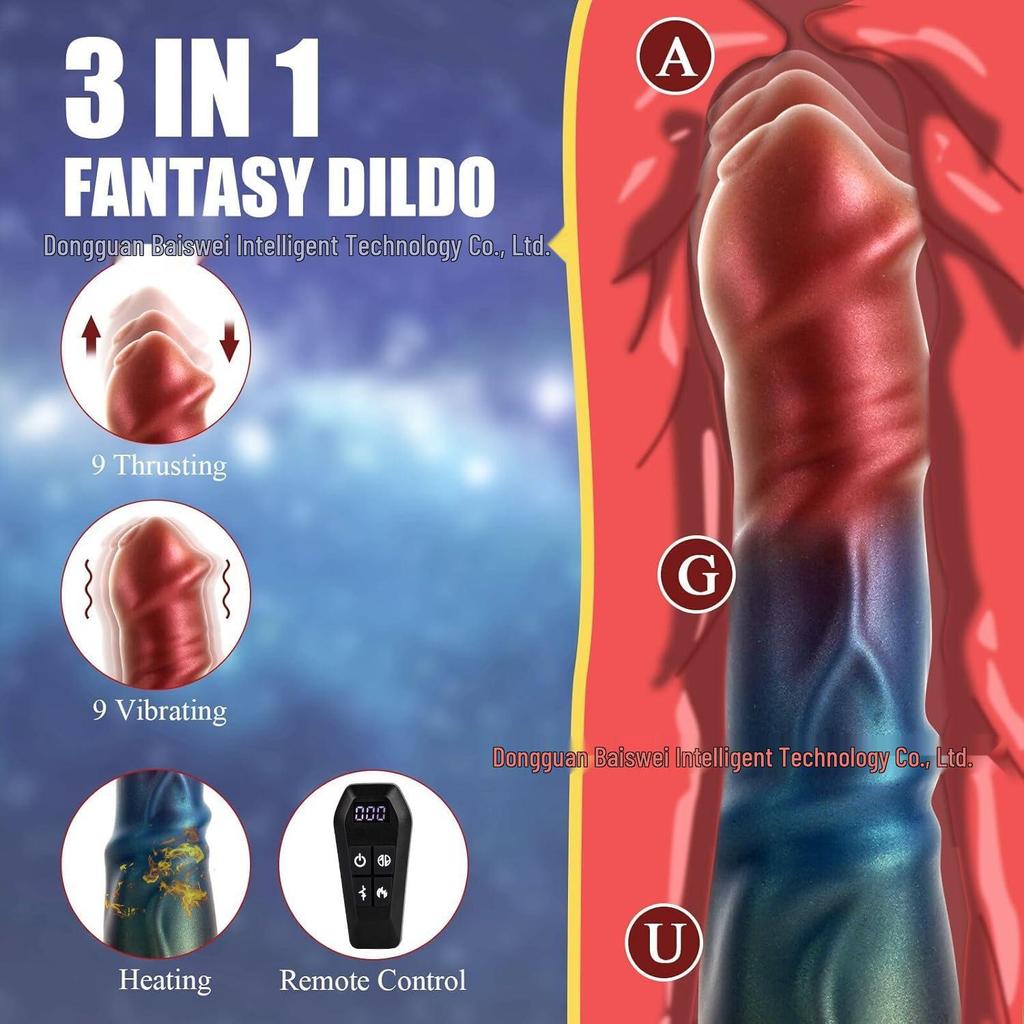 Automatic Heating & Vibrating Irregular Shape Female Masturbator