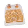 House Incense Cone Burner Log Cabin Incense Cone Burner Snowy Winter Incense Cone Burner for Nail