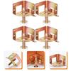 4Pcs Strong Bearing Capacity Furniture Leg Adjustable Leveler Table Leg Leveling Mat  Table