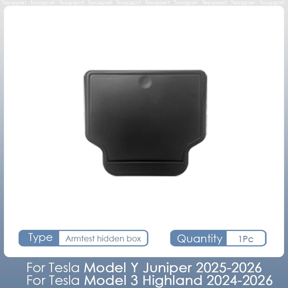 Storage Box For Tesla Model Y Juniper Model 3 Highland Accessories Center Console Organizer Armrest Box For Model 3/Y 2026