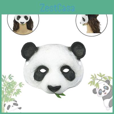 Máscara de Panda Premium Para Cosplay e Festivais Personalizável e Importada