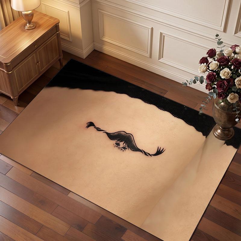 Pippi Longstocking Rug Soft Thick Non Slip Floor Carpet for Bedroom Living Room Home Decor