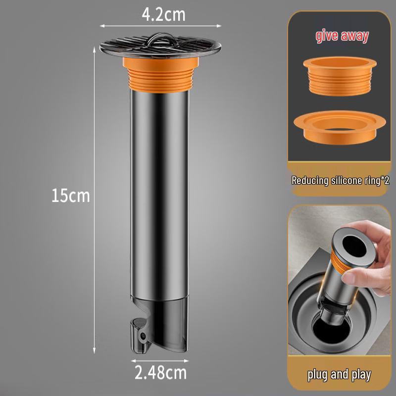 TLXT Extended Stainless Steel Floor Drain Core