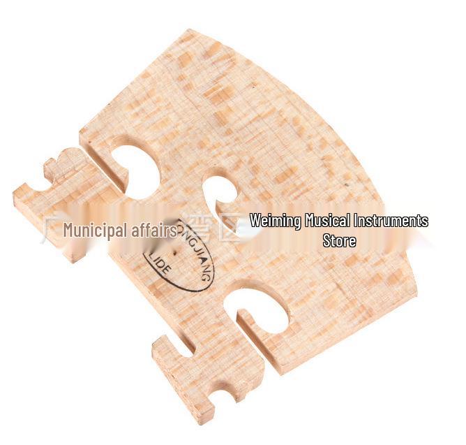 Premium Hard Violin Bridge - Selected Wood with Clear Grain Accessory