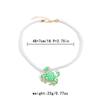 Weave Rope Beach Choker Polka Dot Ocean Style Clavicle Chain Bohemian Collarbone Chain  Gift