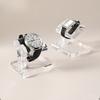 Luxus Acryl Uhr Ausstellungsständer Abnehmbarer Organizer für Armbanduhren Armbänder Armreifen Perlen Schaufenster Requisiten