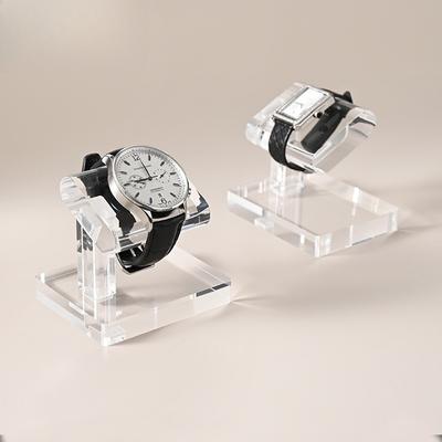 Luxury Acrylic Watch Display Stand Detachable Organizer for Wristwatch Bracelets Bangles Beads Window Showcase Props