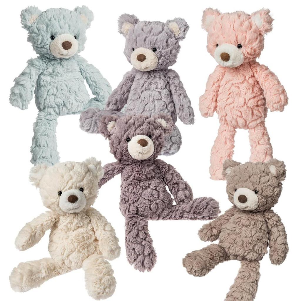 Mary Meyer Stuffed Animal Putty Collection Soft Toy, 11-Inches, Tan Teddy Bear