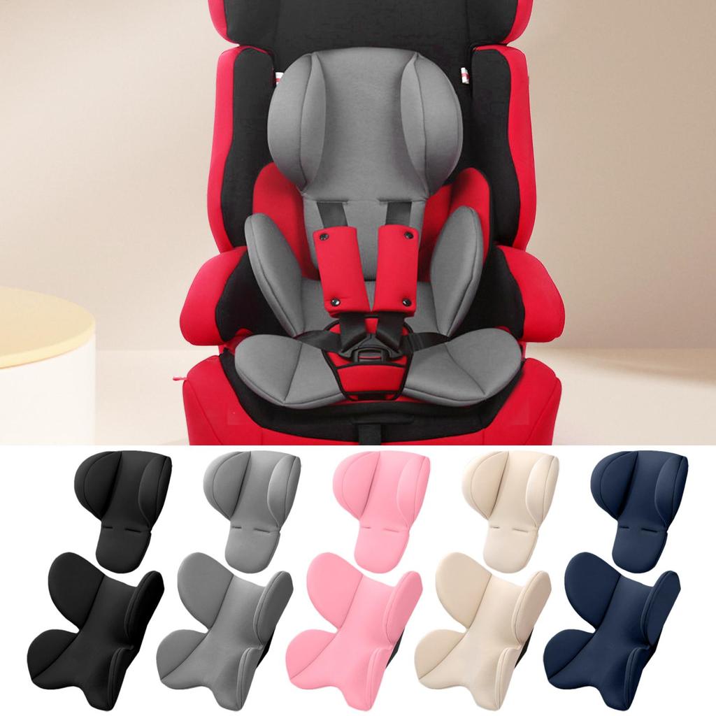 Baby Stroller Seat Pad Insert Soft Stroller Cushion Head Neck Baby Car Seat Cushion Mat Kids Cart Mattress Mat Stroller Accessor
