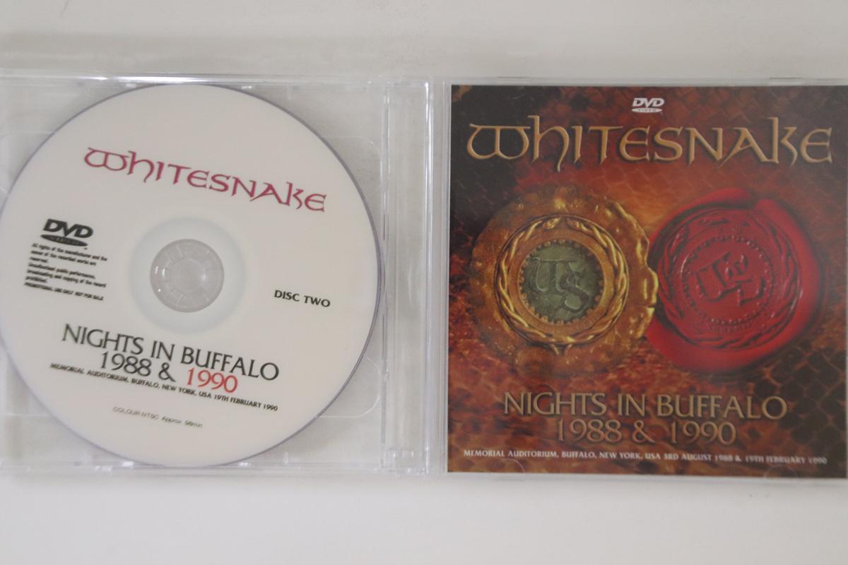 

DVD WHITESNAKE - Nights In Buffalo 1988 & 1990 NONE NOT ON LABEL Unknown Rock Used