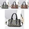 Fashionable Leopard Print Pu Pillow Bag With Versatile Color Options For Modern Women