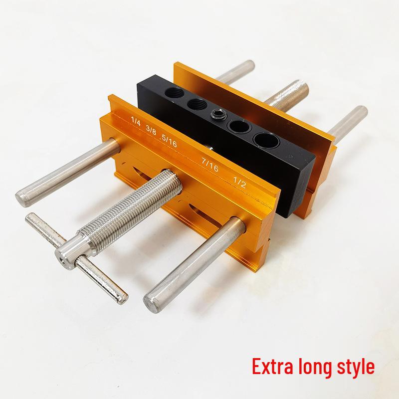 Woodworking Metric/Imperial Punch Locator Tool for Straight and Oblique Holes