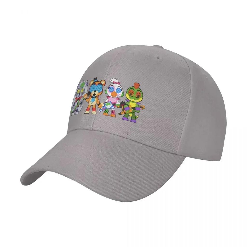 Glamrock Gang Plush Baseball Cap Hat Baseball Cap Fluffy Hat Luxury Brand Rave For Unisex Women's