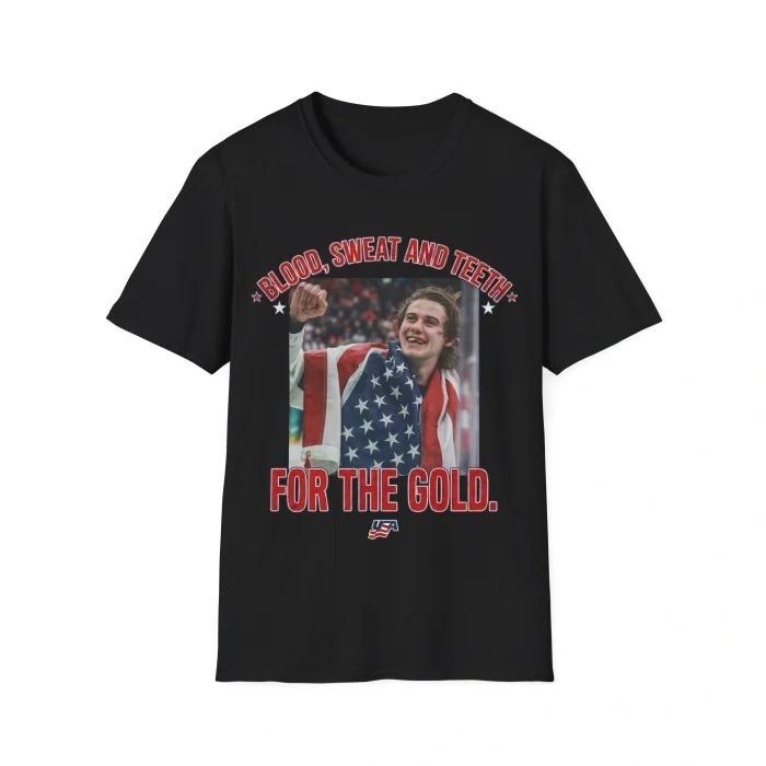 New!! Jack Hughes Bloody Tee Shirt XL