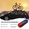 Generic Fake Car Warning Light,Solar Powered Anti-Theft Fake LED Flashing Car Alarm - Durable