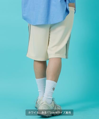 IMPROMES Casual Shorts [SIDEWAYSTANCE] Line Jersey Shorts, Men's, Navy