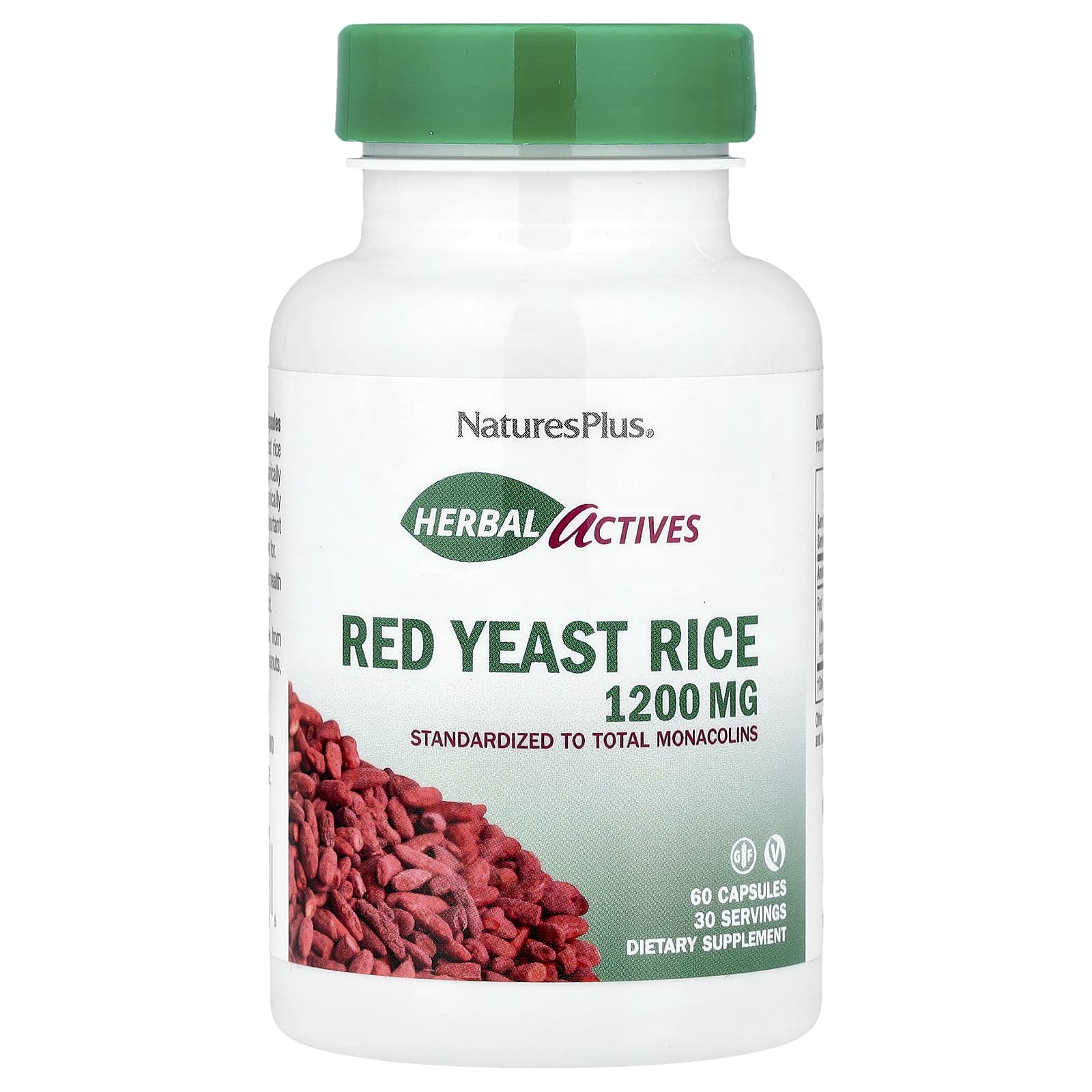 

Herb Active, Red Yeast, 60 Capsules (600Mg per Capsule)