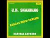 7-Zoll-Schallplatte GROSSBUCHSTABEN UK Skanking 4C00663072 IBC 1979 Belgien Reggae Ska Dub Gebraucht