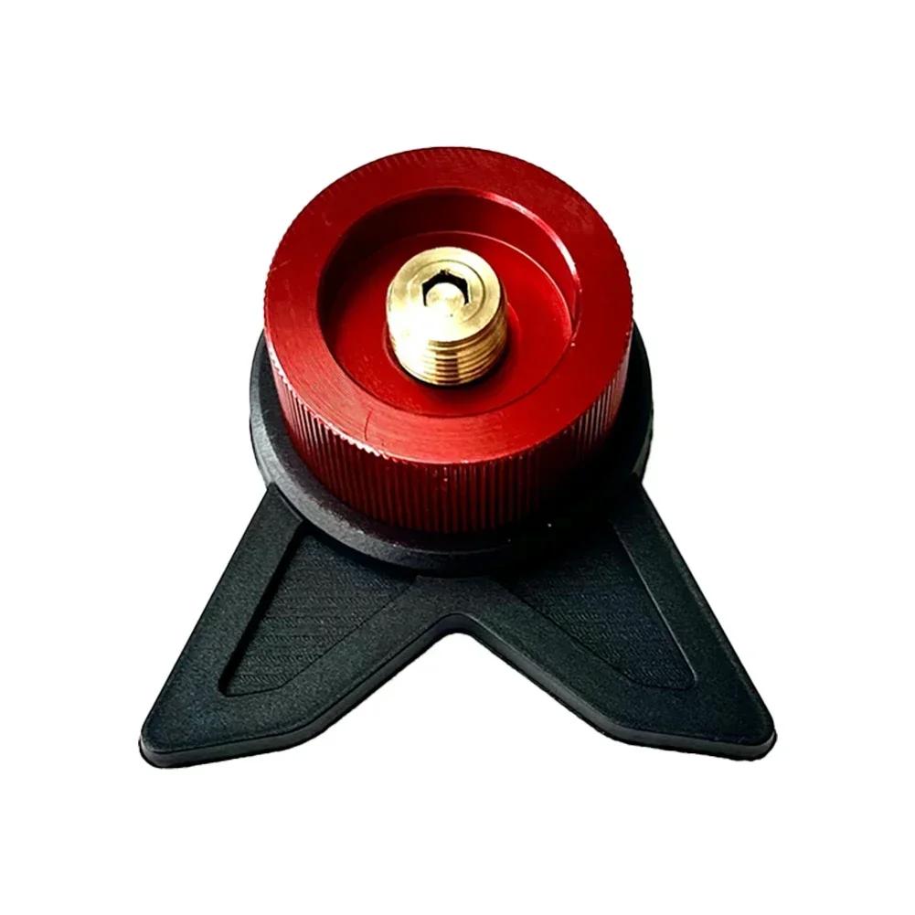 Outdoor Gas Tank Support Adapter Multi-Functional Anti-Leakage Self-Locking Device Stove Converter Head Camping Accessories