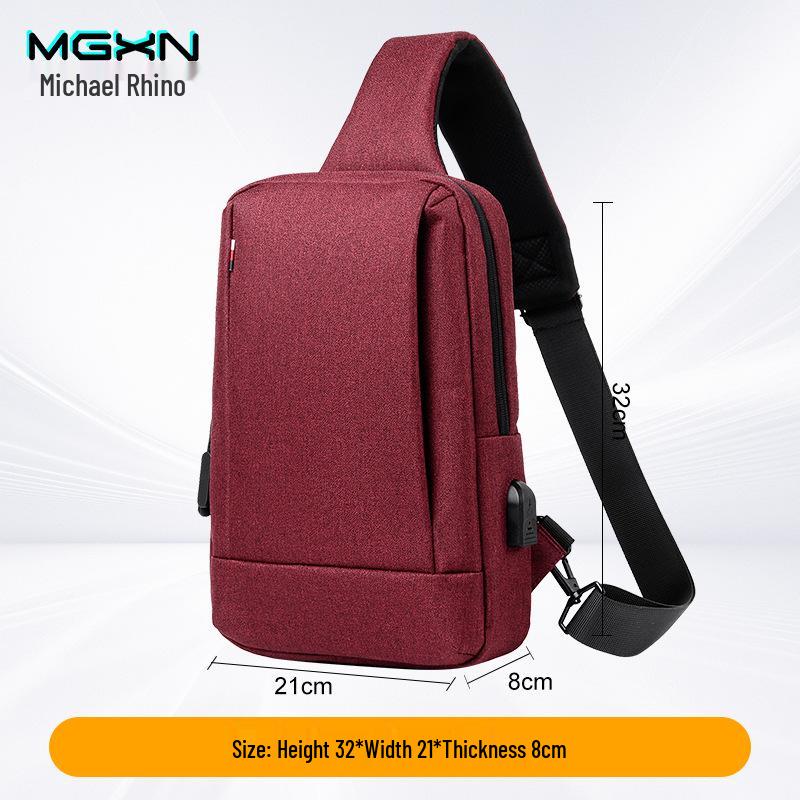 

High-End Crossbody Bag: Trendy, Lightweight Chest Bag for Men & Women - Perfect for Travel and Commuting