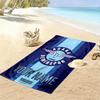 Name Custom Adana Demirspor Print Beach Towel, Large Soft Quick Dry Towel for Beach Camping Swimming