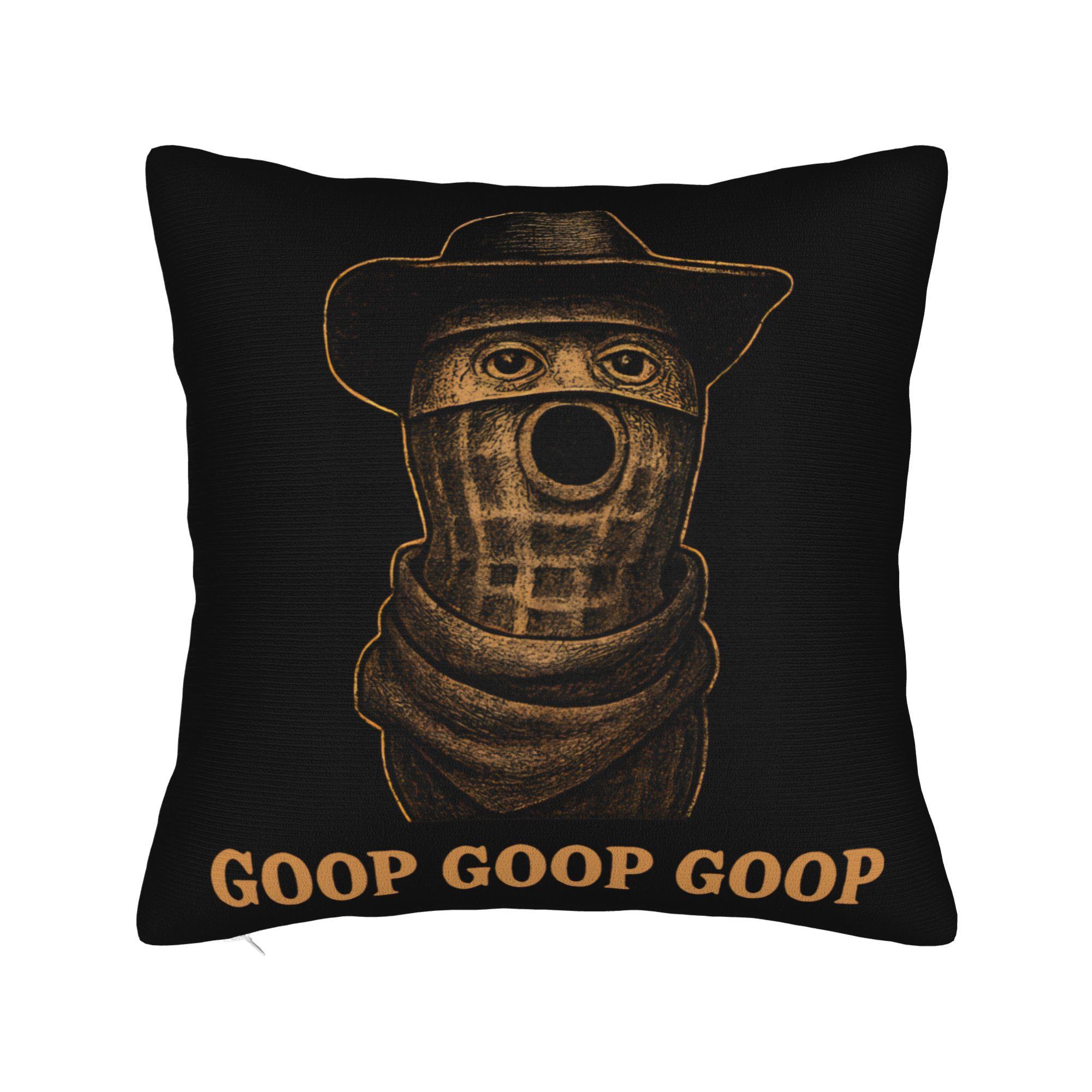 Смешная Goop Goop Goop Жареный Арахис Goop Bungulator Печатная Наволочка Чехол для Подушки Чехол для Декоративной Подушки На Молнии Разные Размеры 12x12in 30X30cm