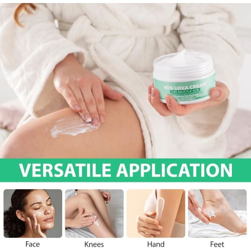 Urea Cream, Hand and Foot Hydration, 40% Urea Cream for Dry, Cracked Feet, Heels, Knees, Elbows, and Hands, Moisturizing, Corn Removal, and Calluses,