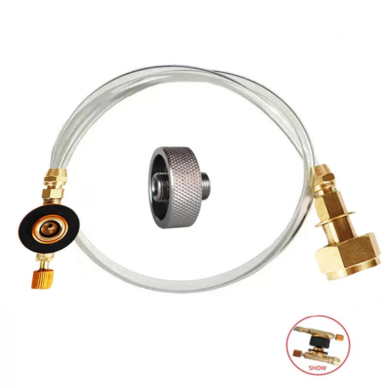 Aragaz cu Gaz pentru Camping în Aer Liber Adaptor Reumplere Propan Butelie Plată GPL Adaptor Gaz Butan Accesorii Gaz Camping