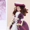 1Pc Dollhouse Miniature Porcelain Victorian Beauty Lady Dolls Dollhouse