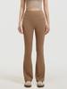 Women's High-Waist Flare Yoga Pants - Hip Lifting, Nude Feel, Wide-Leg for Pilates and Fitness