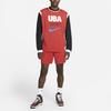 Nike Long-Sleeve Basketball T-Shirt With Contrast Print Men Tops Red CZ4701-611