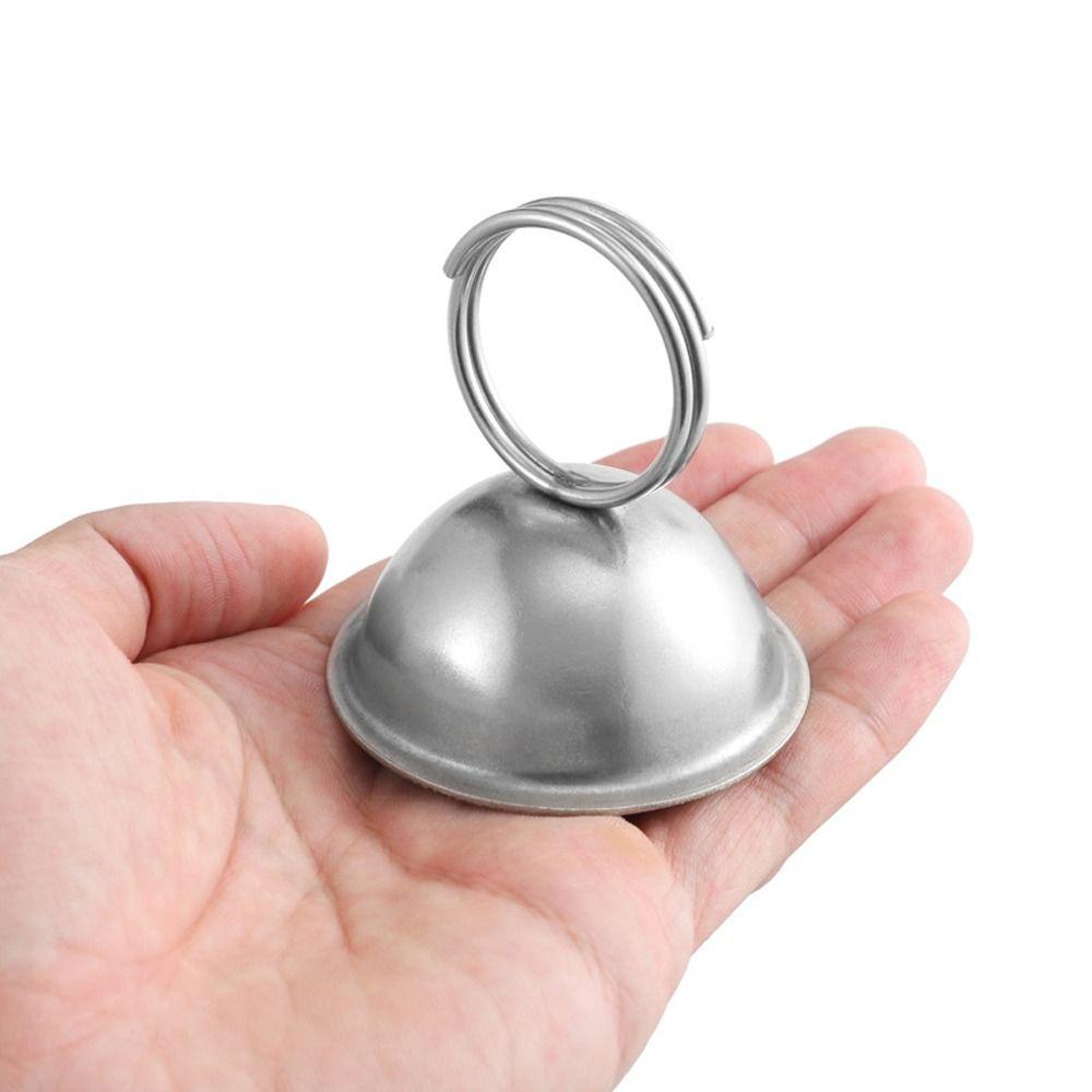 3pcs Stable Base Metal Memo Clips Silver Table Card Stand Name Card Holder Office Accessories