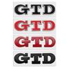 BSC1 Emblems 1pcs 3D GTD Metal Car Logo Letter Sticker Emblem Tail Door Trunk Sticker For Volkswagen VW Passat B5 B7 Polo Tiguan Golflz2