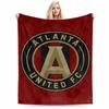 Atlanta United FC Logo Blanket for all seasons blanket lunch break throw gift