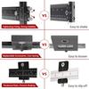 Cabinet Hardware Jig Tool Set for Handles and Pulls, Aluminum Alloy Cabinet Handle Template Jig Tool for Fast and Accurate Installation of Drawer
