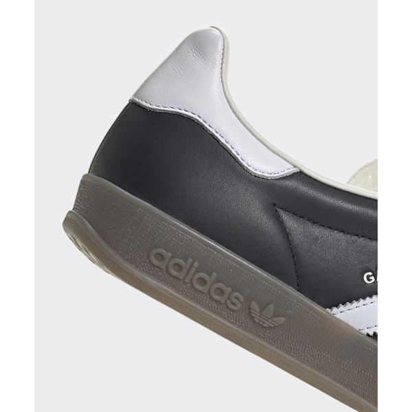 adidas Gazelle Indoor Gatsin Paketi - Siyah Beyaz Unisex Spor Ayakkabı Bulut Beyazı Kirli Beyaz Mat Gümüş IH9989