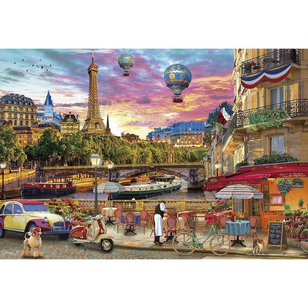 BEVERLY 1000 Micro Piece Jigsaw Puzzle Paris City of Love 1000M-028 Made in Japan
