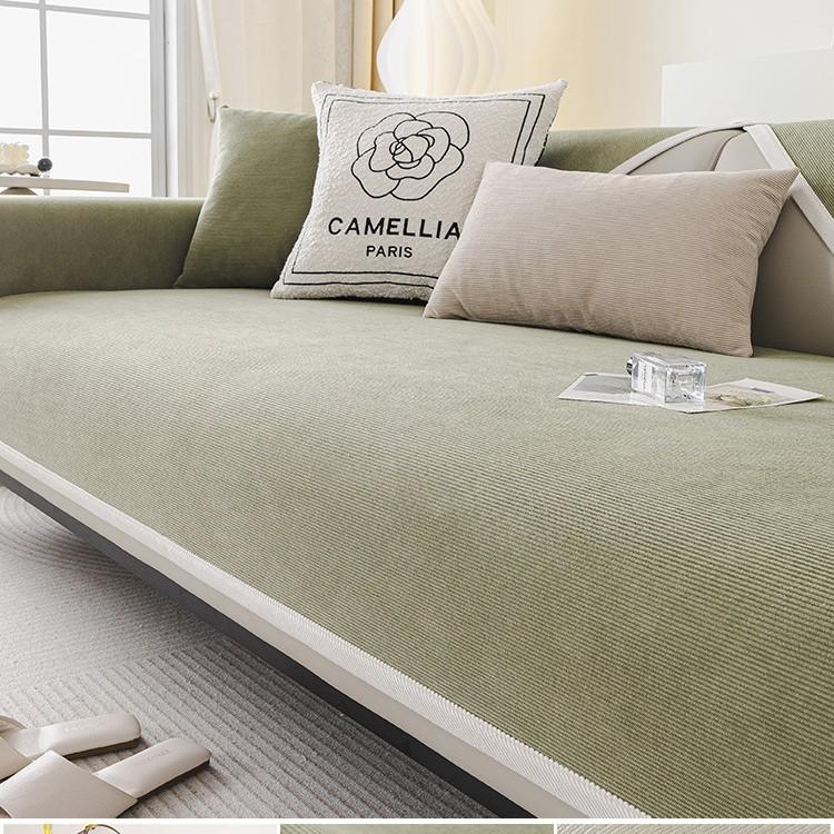 Waterproof Urine-Proof Sofa Cushion, Universal In All Seasons, Non-Slip And Dirt-Resistant Pet Seat Cushion, Solid Color Anti-Cat Scratch Sofa Cover