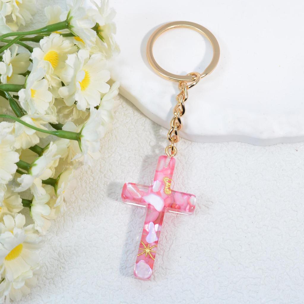Starfish Pendant Keychain: Elegant Charm for Women's Bags