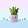 Toy Plush Short Mushroom Forest Plant Pot Lucky Grass Gift Girls Home Decoration