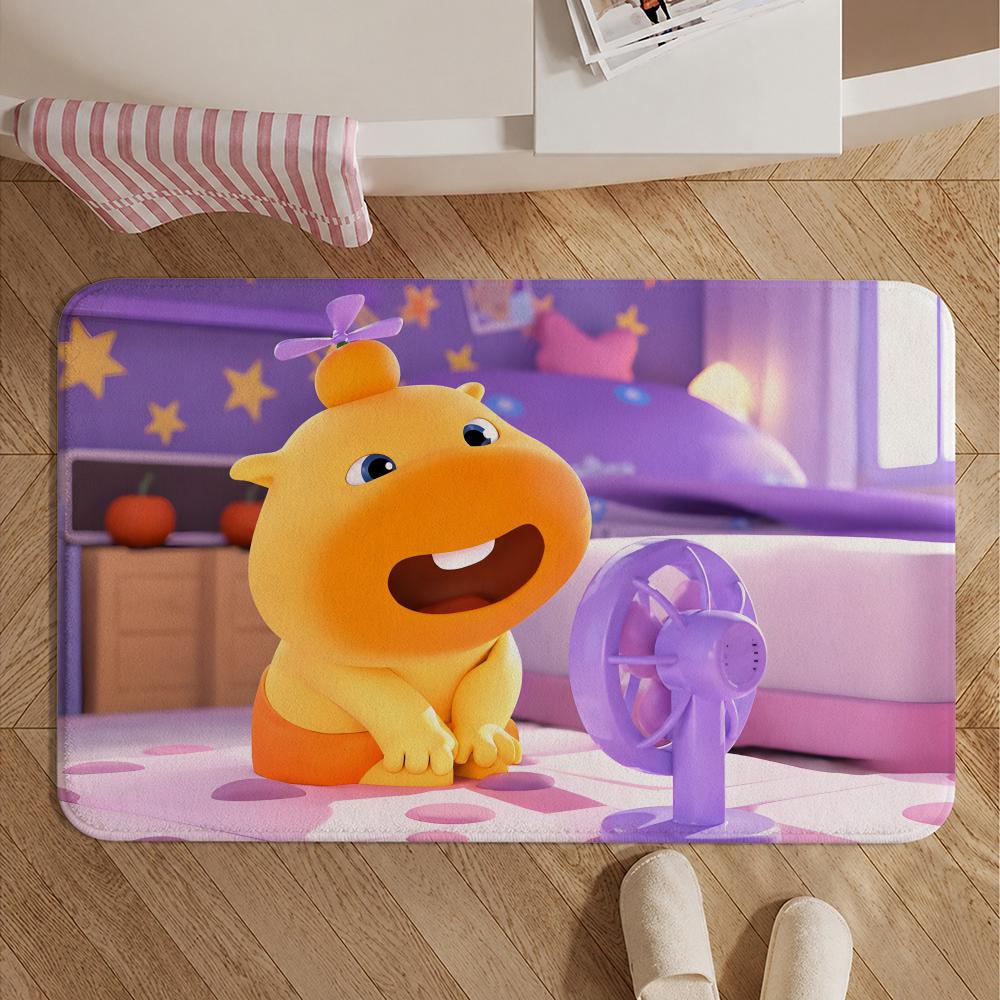IP-Lulu the CapybaraS Floor Mat Soft Non-Slip Bath Mat, Bedside Carpet, Absorbent Doormat for Home
