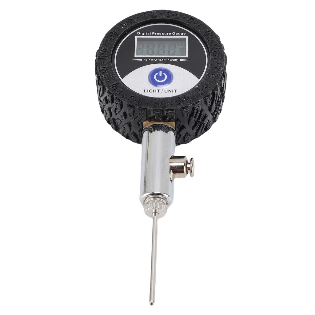 Digital Ball Pressure Gauge Electronic Ball Air Pressure Gauge with Rubber Protective Cover Detachable Needle for