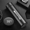500ML Car Vacuum Mug 304 Stainless Steel Thermos Flask For Mercedes Benz AMG GLE GLS CLA CLE GLC CLS GLA W223 Tire Valve Cap PP70