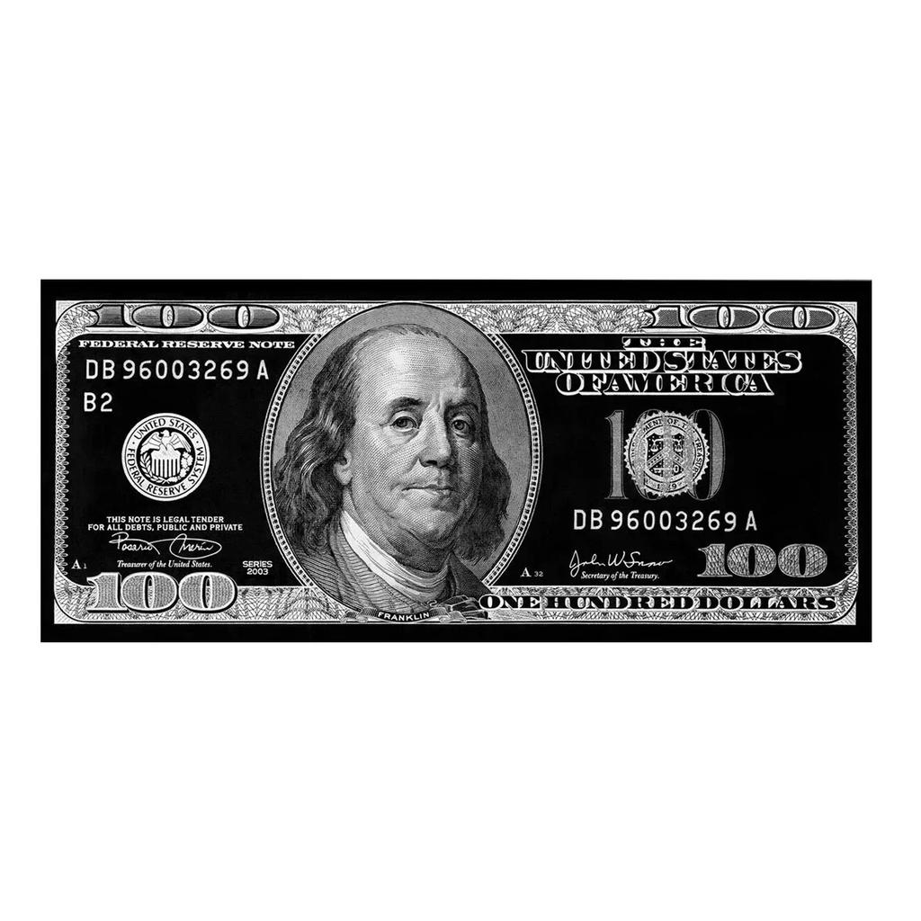 Dollar Carpet Bedroom Rug Usd Banknotes Cabinets for Living Room Bedside Area Rugs US Dollars Doormat Alfombra Habitación