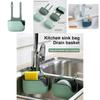 Adjustable Sink Holder Soap Sponge Drain Rack With Durable Double-layer Design