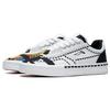 OSWALD x Li Ning 50/50 Slip Resistant Abrasion Resistant Low top Skateboard Shoes Women's White Black AECT012-2