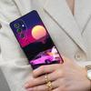 Synthwave 80's Retro Neon Cell Phone Case for Samsung Galaxy S26 Ultra S25 S24 S23 S22 S21 S20 Note10 Cover
