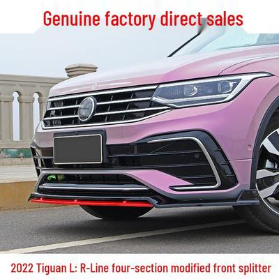 2022 Volkswagen Tiguan L R-line Frontsplitter Sportlicher Lippen-Spoiler