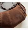 Chic Underarm Croissant Bag - Versatile Retro Leather Crossbody for Women